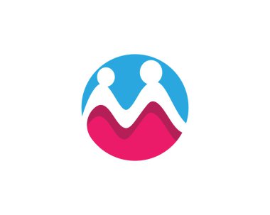 toplum hizmeti Logo şablonu