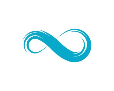 Infinity logo tasarım şablonu