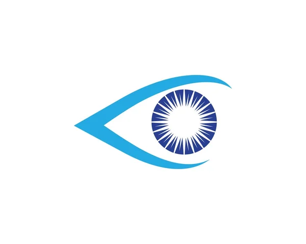 Eye Care Vektor Logo Design — Stockvektor
