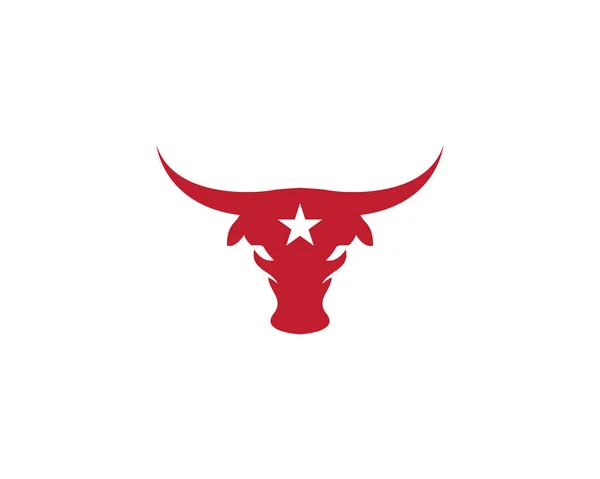 Modèle de logo Taurus icône vectorielle — Image vectorielle