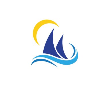 yolcu gemisi Logo şablonu