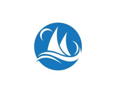 yolcu gemisi Logo şablonu