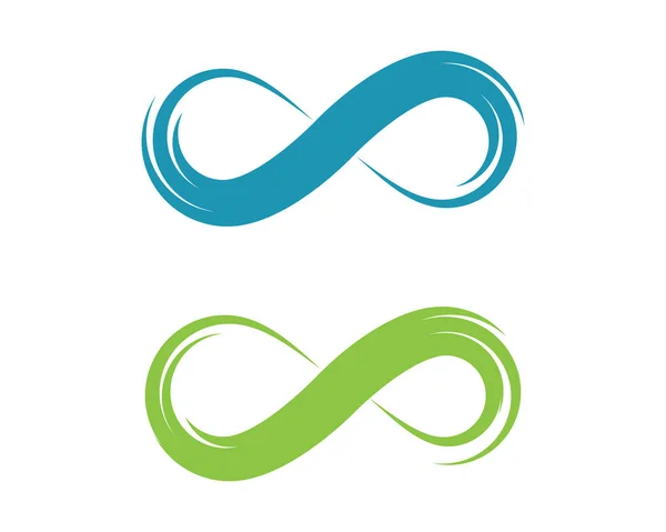 Ilustração do ícone do vetor do projeto do infinito — Vetor de Stock