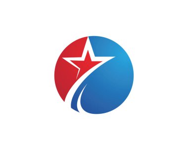 Yıldız logo şablonu