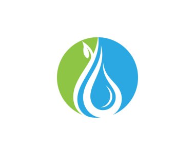 su damlası logo şablonu
