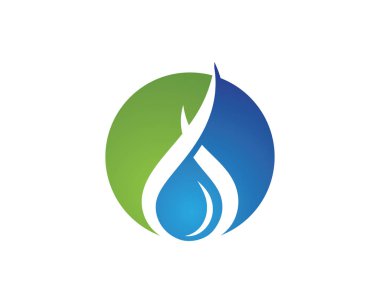 su damlası logo şablonu