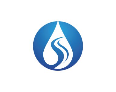 su damlası logo şablonu