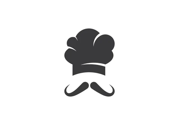 Hut Chef Logo — Stockvektor