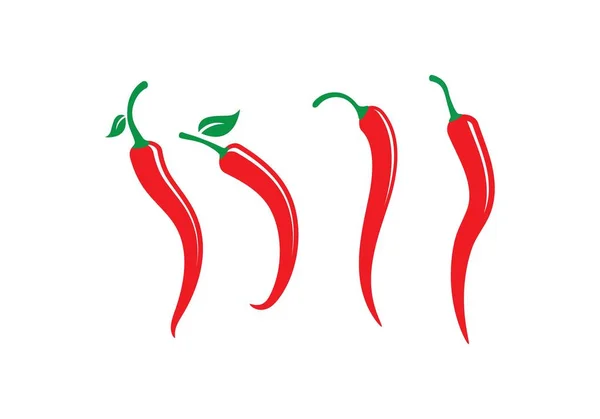 Heiße Chili-Vektorsymbol-Illustration — Stockvektor