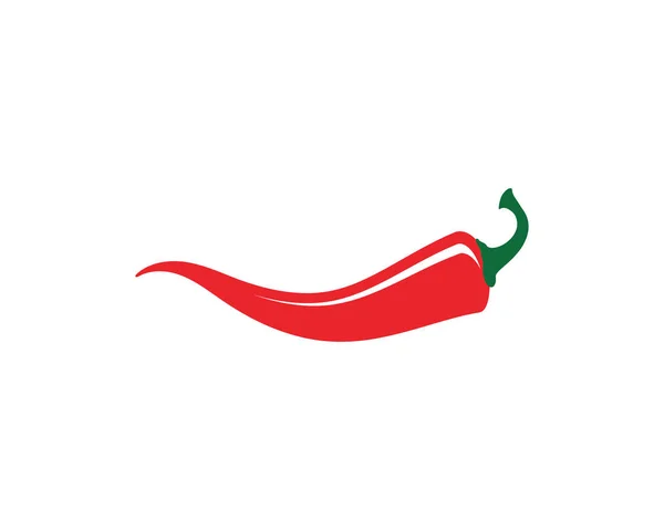 Vecteur de chili naturel chaud rouge Illustration — Image vectorielle