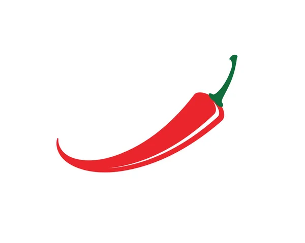 Rote heiße natürliche Chili-Vektorillustration — Stockvektor