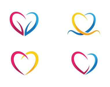 Güzellik aşk vektör simgesi