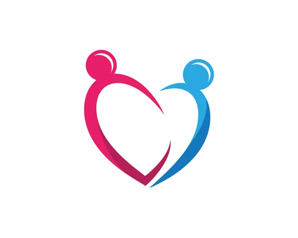 Κοινότητα φροντίδα Πρότυπο λογότυπο — Διανυσματικό Αρχείο