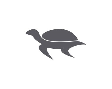 Kaplumbağa hayvan çizgi film simgesi görüntü illüstrasyon