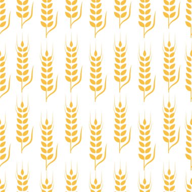 Tarım buğday vektör çizim tasarım 