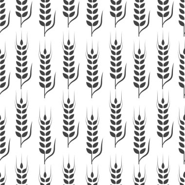 Tarım buğday vektör çizim tasarım 