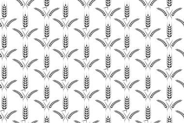 Tarım buğday vektör çizim tasarım 