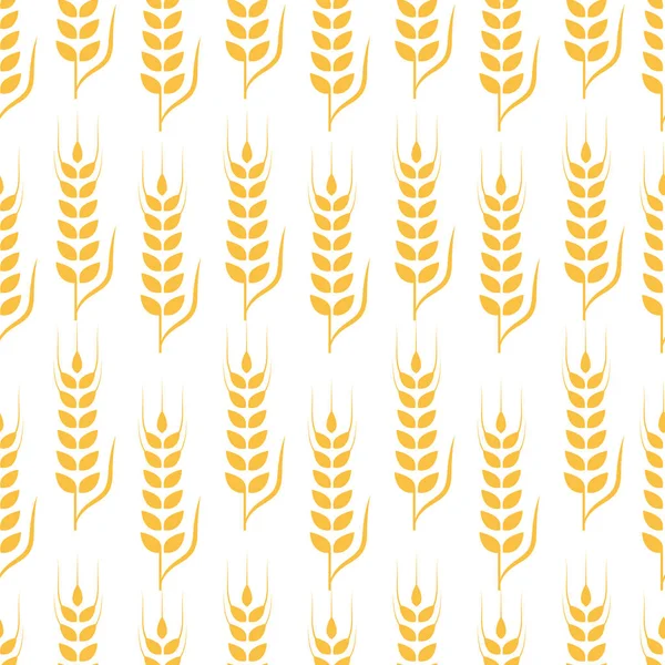 Сільське господарство Пшениця Векторні ілюстрації Дизайн — стоковий вектор