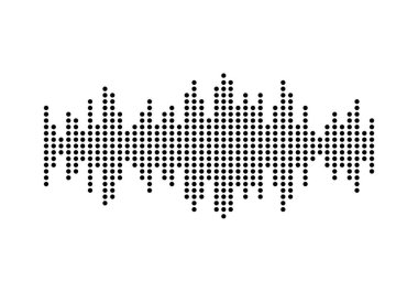  ses dalgaları vektör simge tasarlamak