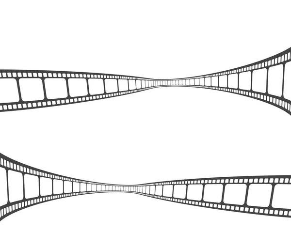 Abstracte film pictogram vectorillustratie — Stockvector