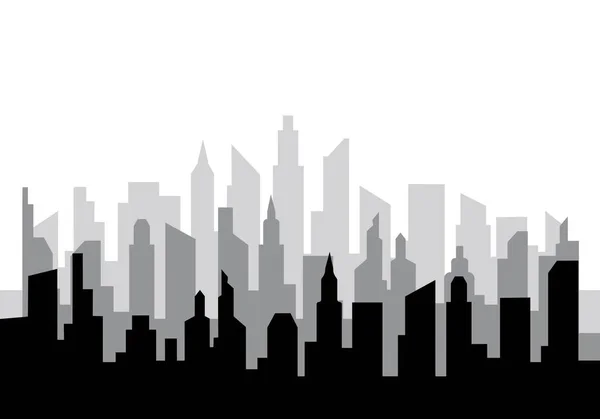 City silhouette — Stock Vector