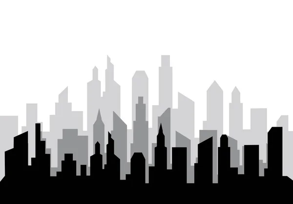 City silhouette — Stock Vector