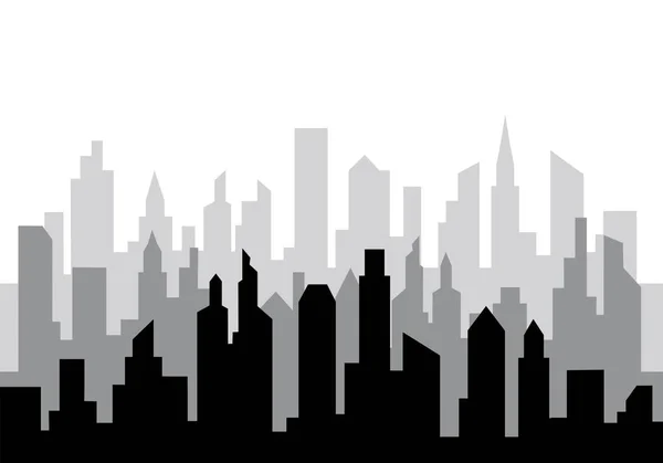 City silhouette — Stock Vector