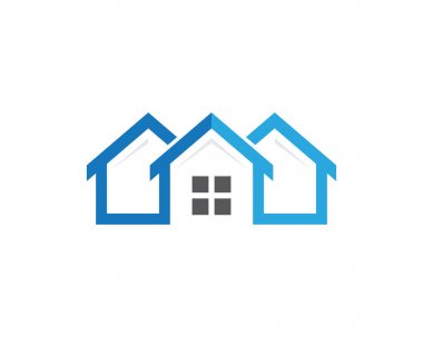 Mülkiyet ve inşaat logosu tasarımı