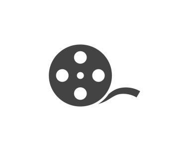 soyut film simge vektör çizim