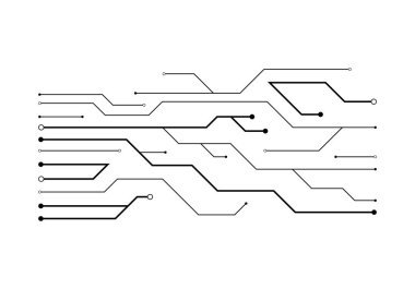 Devre illüstrasyon tasarımı