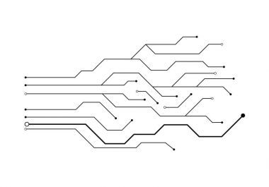 Devre illüstrasyon tasarımı