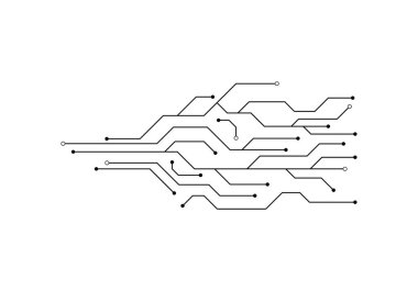 Devre illüstrasyon tasarımı