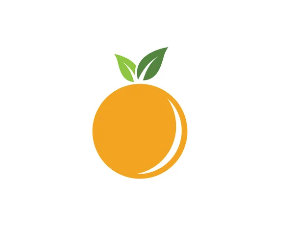 Πορτοκαλί λογότυπο σχεδιασμό διάνυσμα — Διανυσματικό Αρχείο