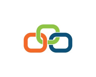 İş soyut birlik vektör logosu 