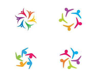 toplum hizmeti Logo şablonu