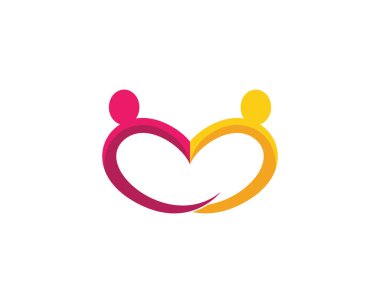 toplum hizmeti Logo şablonu