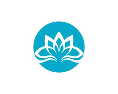 Güzellik vektör çiçek tasarım logo