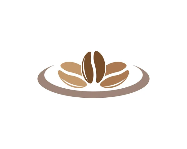 Plantilla logo taza de café — Vector de stock