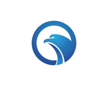 Şahin Logo şablonu vektör
