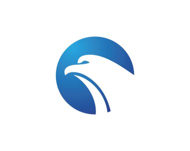 Şahin Logo şablonu vektör
