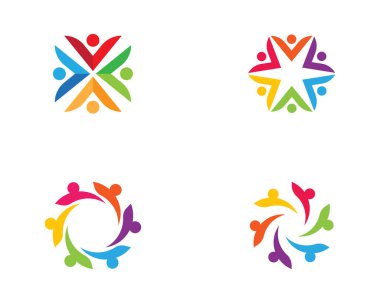 toplum hizmeti Logo şablonu