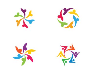 toplum hizmeti Logo şablonu