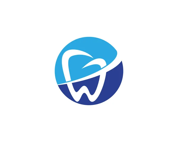 Modèle de logo dentaire — Image vectorielle