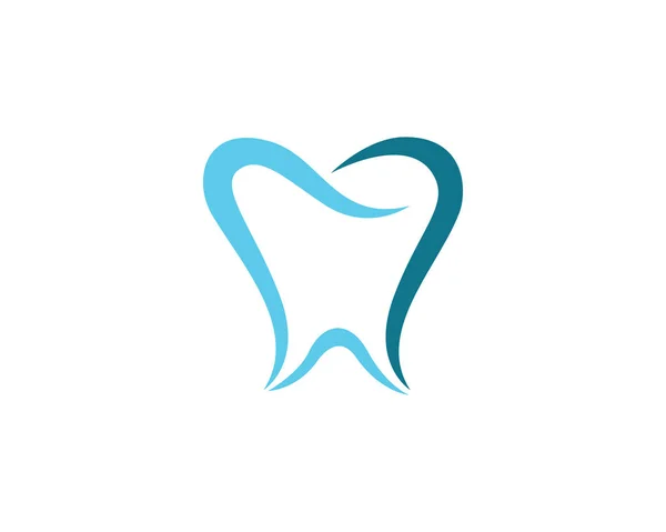 Ilustração do vetor do modelo do logotipo dental —  Vetores de Stock