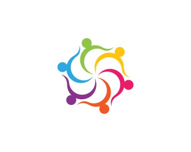 toplum hizmeti Logo şablonu