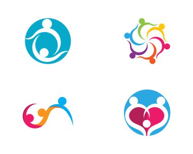 toplum hizmeti Logo şablonu