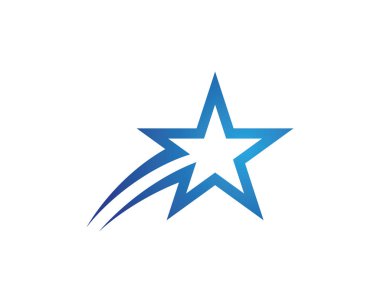 Yıldız Logo Şablonu vektörü