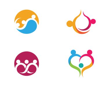 toplum hizmeti Logo şablonu