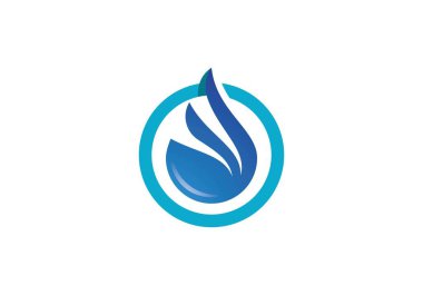 su damlası logo şablonu
