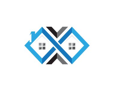  Mülkiyet ve inşaat logosu tasarımı